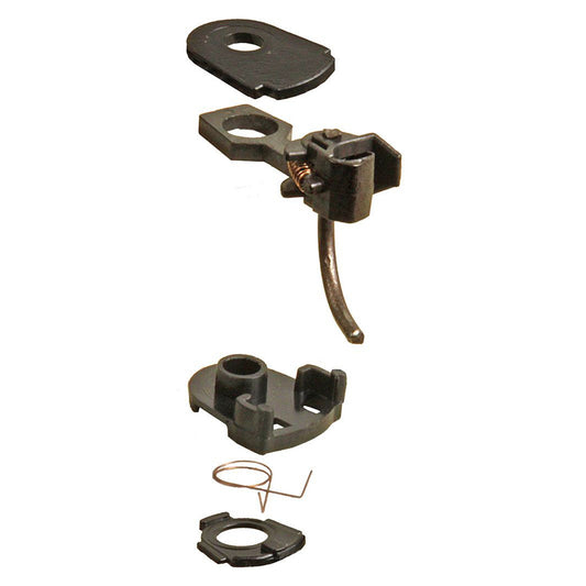 Kadee #34 HO 30-Series Plastic Couplers with Gearboxes - Short (1/4") Underset Shank, 2 Pair