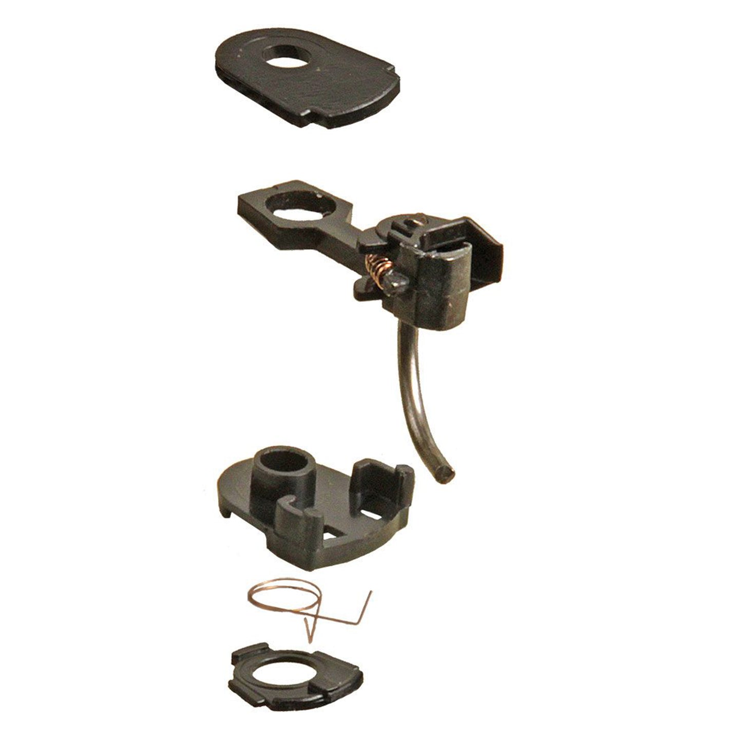 Kadee #37 HO 30-Series Plastic Couplers with Gearboxes - Medium (9/32") Underset Shank 2 Pair