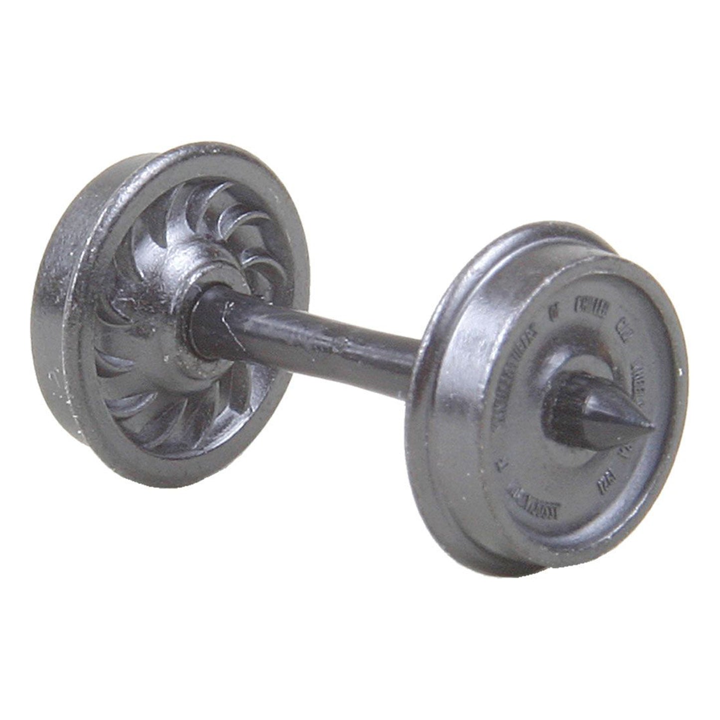 Kadee #521 HO 36" Diameter Ribbed Back Metal Code 110 Wheels - Freight and Passenger, 12 Sets