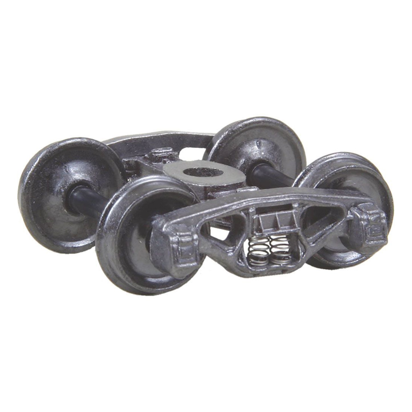 Kadee #550 HO Bettendorf 50-ton Self Centering Trucks with 33" Smooth Back Wheels - Metal Fully Sprung, 1 Pair