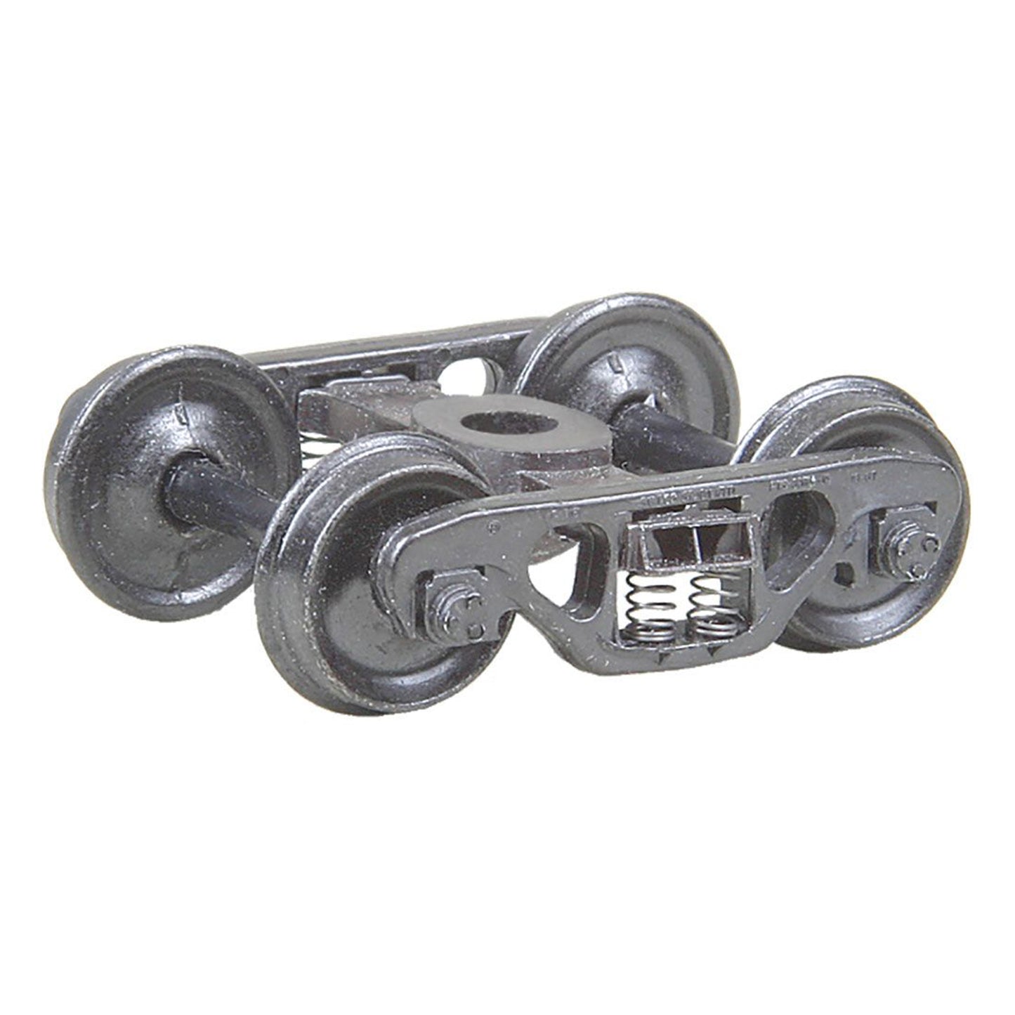 Kadee #558 HO Barber® S-2 70-Ton Roller Bearing Self Centering Trucks with 33" Smooth Back Wheels - Metal Fully Sprung, 1 Pair