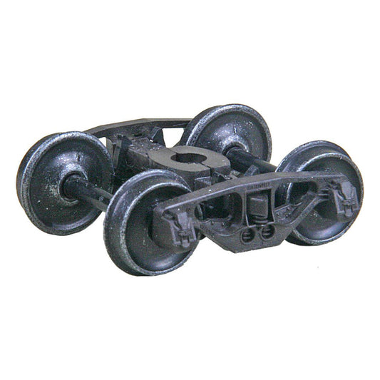 Kadee #568 HO National Type B-1 50-Ton Self Centering Trucks with 33" Smooth Back Wheels - HGC, 1 Pair