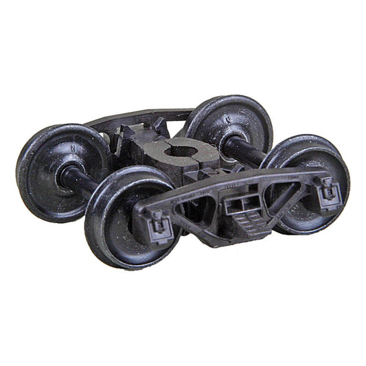 Kadee #580 HO Bettendorf - AAR Self Centering Caboose Trucks with 33" Smooth Back Wheels - HGC, 1 Pair
