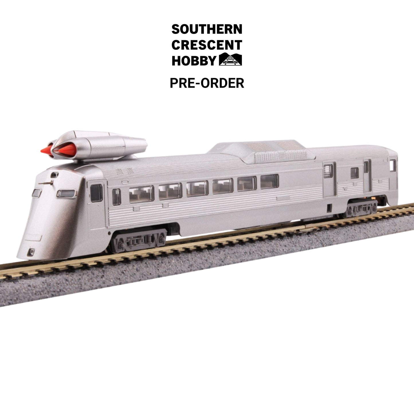 [PREORDER] Kato 166-1966 N Budd Jet-Powered RDC, New York Central #M-497 (DC Silent)