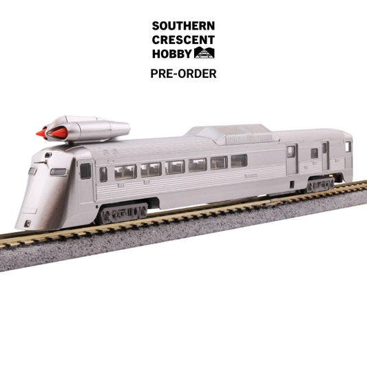 [PREORDER] Kato 166-1966 N Budd Jet-Powered RDC, New York Central #M-497 (DC Silent)