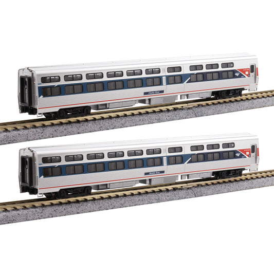 Kato 106-6296 N Viewliner I Sleepers, 2 Car Set (Amtrak Phase VII)