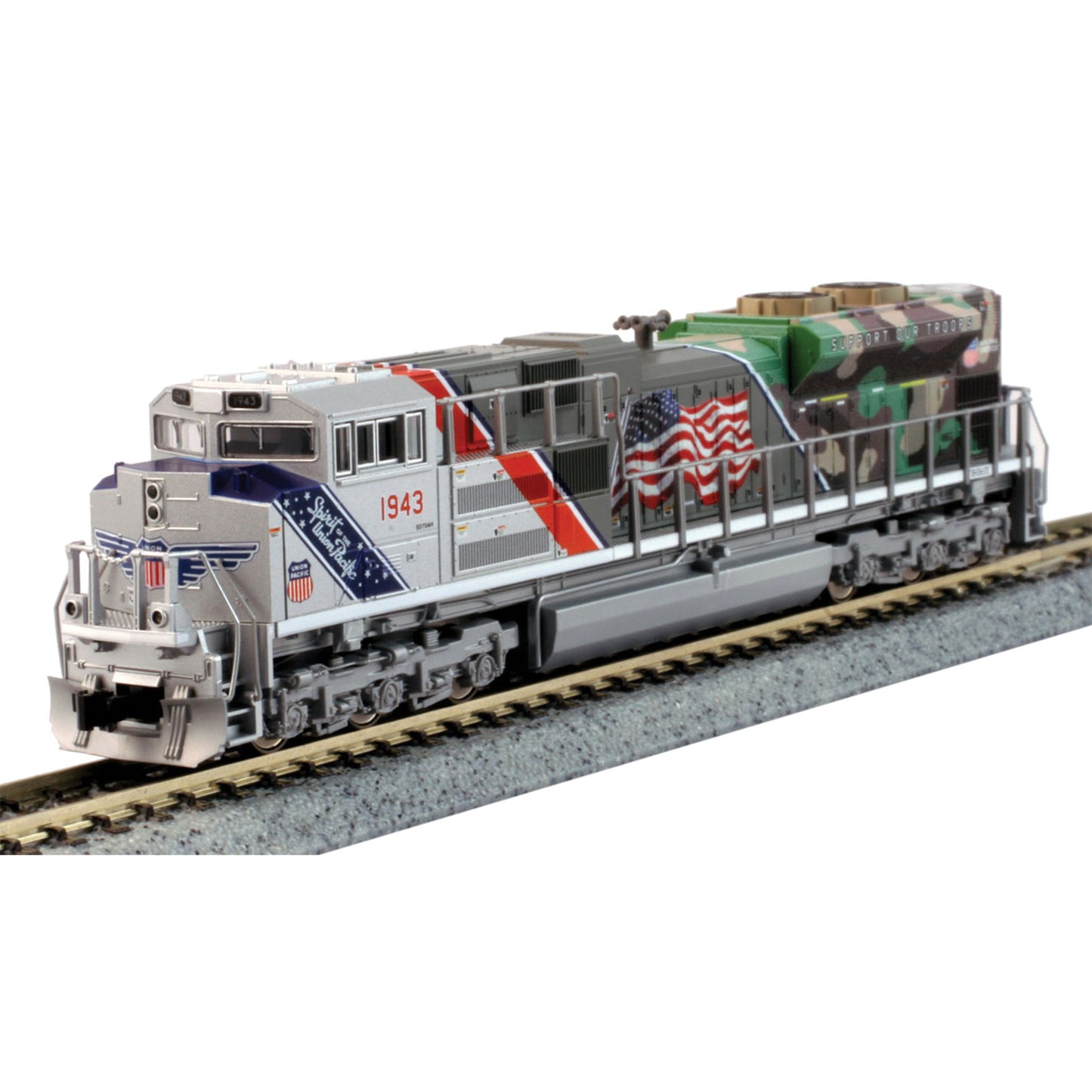 Kato 176-1943 N EMD SD70ACe, Union Pacific #1943 "Spirit of the Union Pacific" (DC Silent)