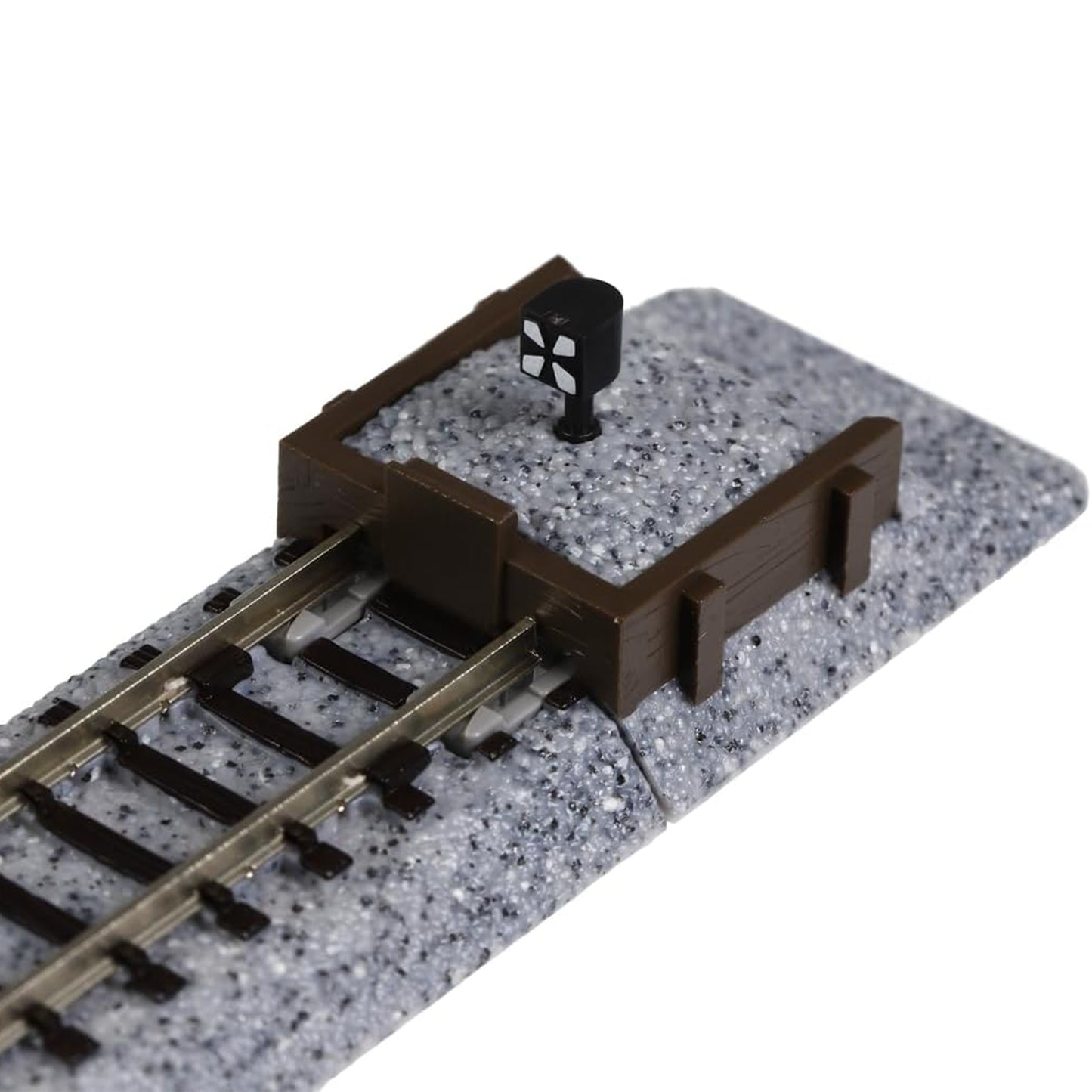 Kato N 20-047 Unitrack Straight Track with Bumper B 62mm (2-7/16"), 2pc