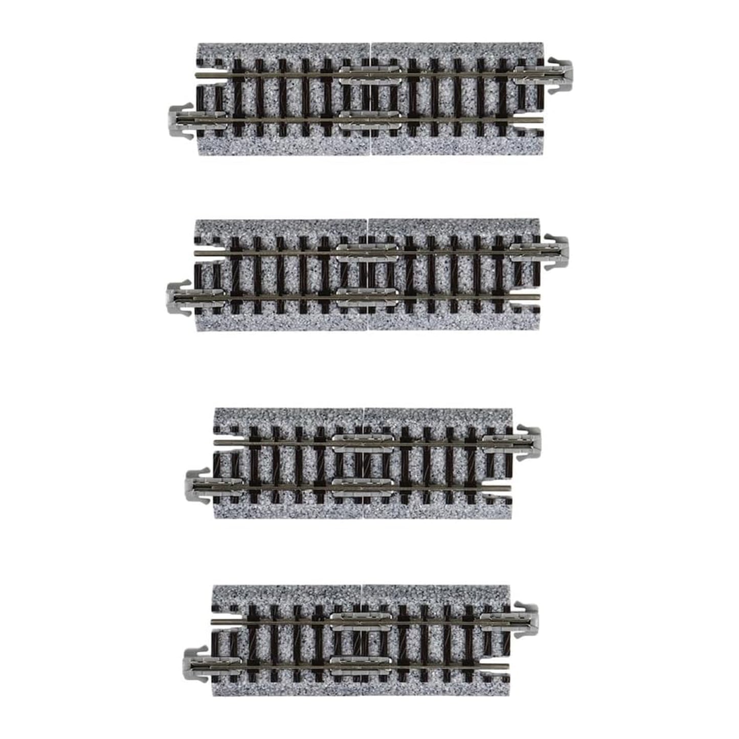Kato N 20-092 Unitrack Straight Track Assortment Set B, 38mm and 33mm (1-1/2" and 1-5/16")