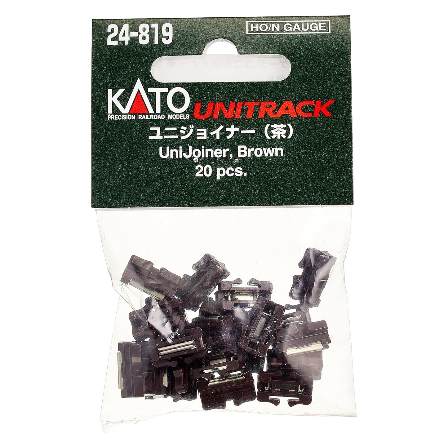 Kato HO/N 24-819 Unijoiner Brown, 20pc