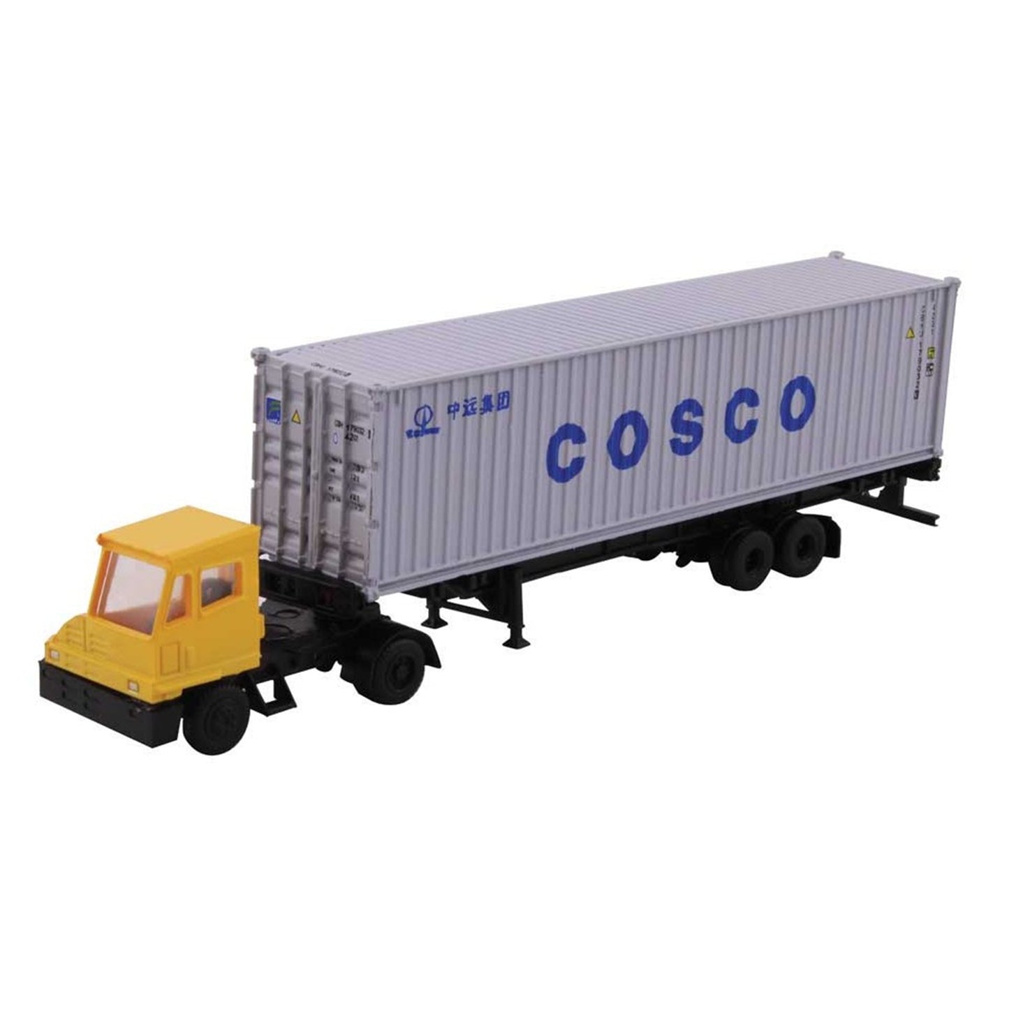 Kato 31-621 N Yard Tractor w/ Chassis and 40' Cosco Container