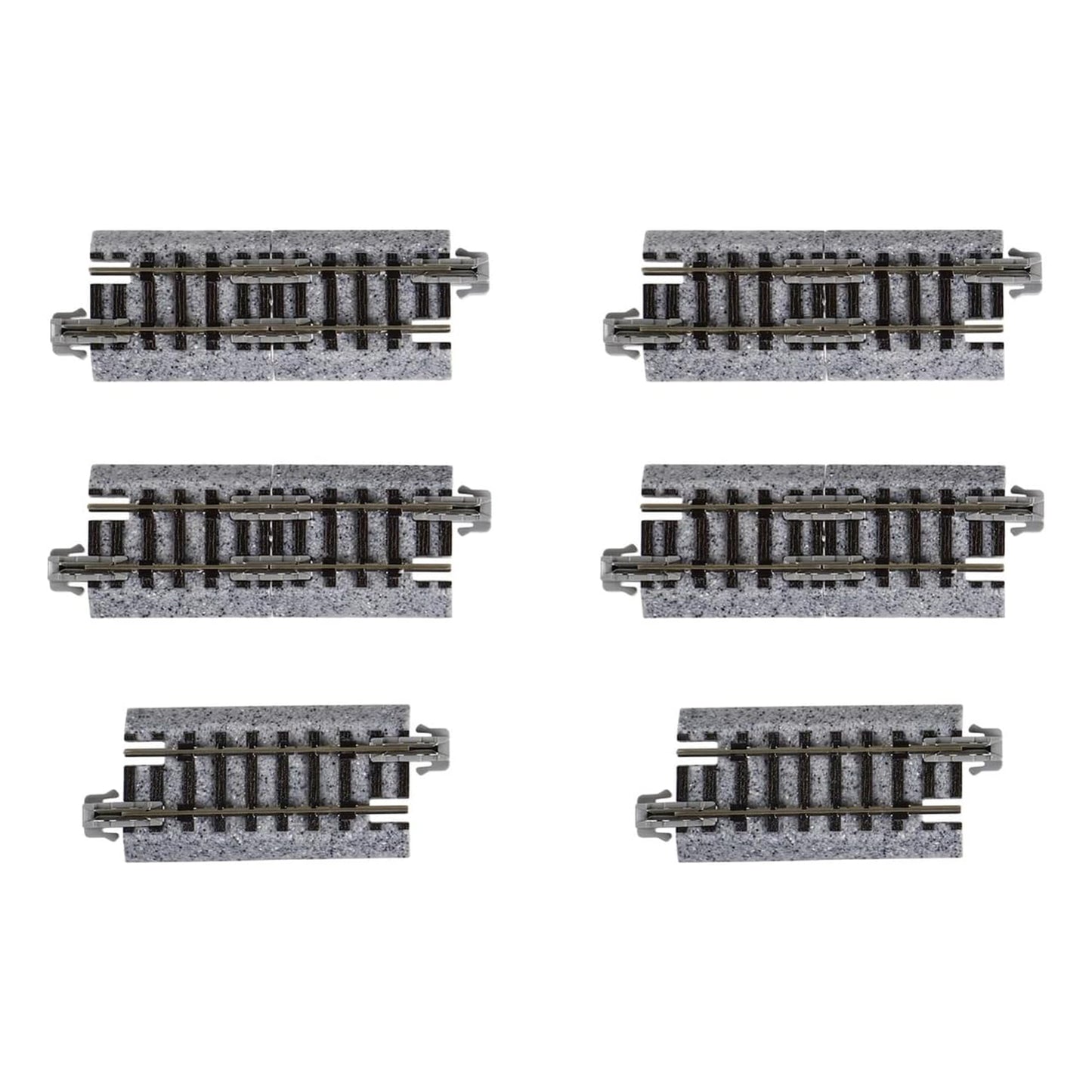 Kato N 20-091 Unitrack Straight Track Assortment Set 1, 29mm and 45.5mm (1-1/8" and 1-3/4")