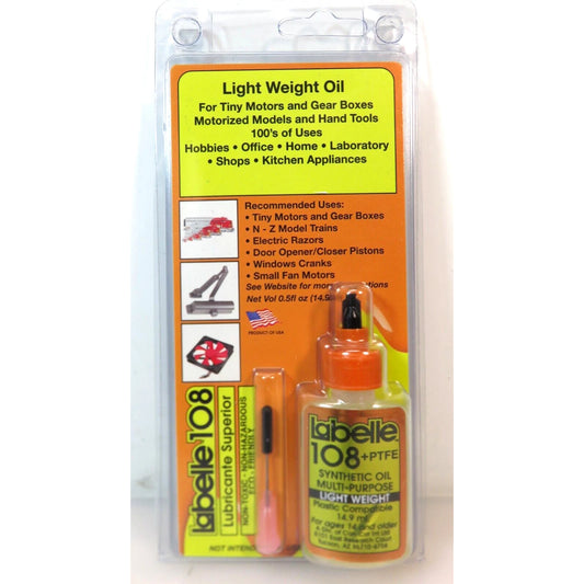 Labelle 108 Light Weight Oil, Multi Purpose with PTFE