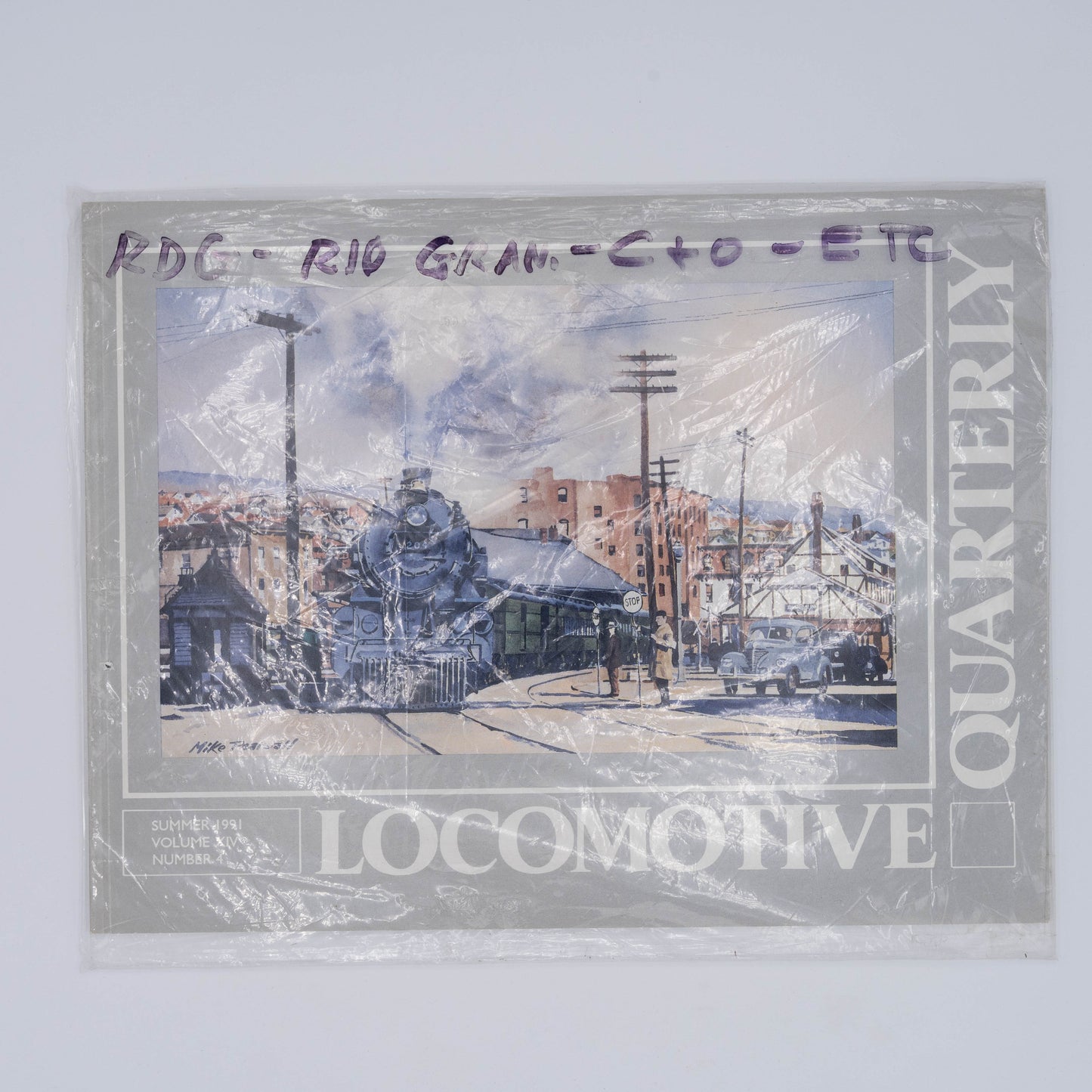 Locomotive Quarterly Volume XIV Issue 4, Summer 1991 (Bagged)