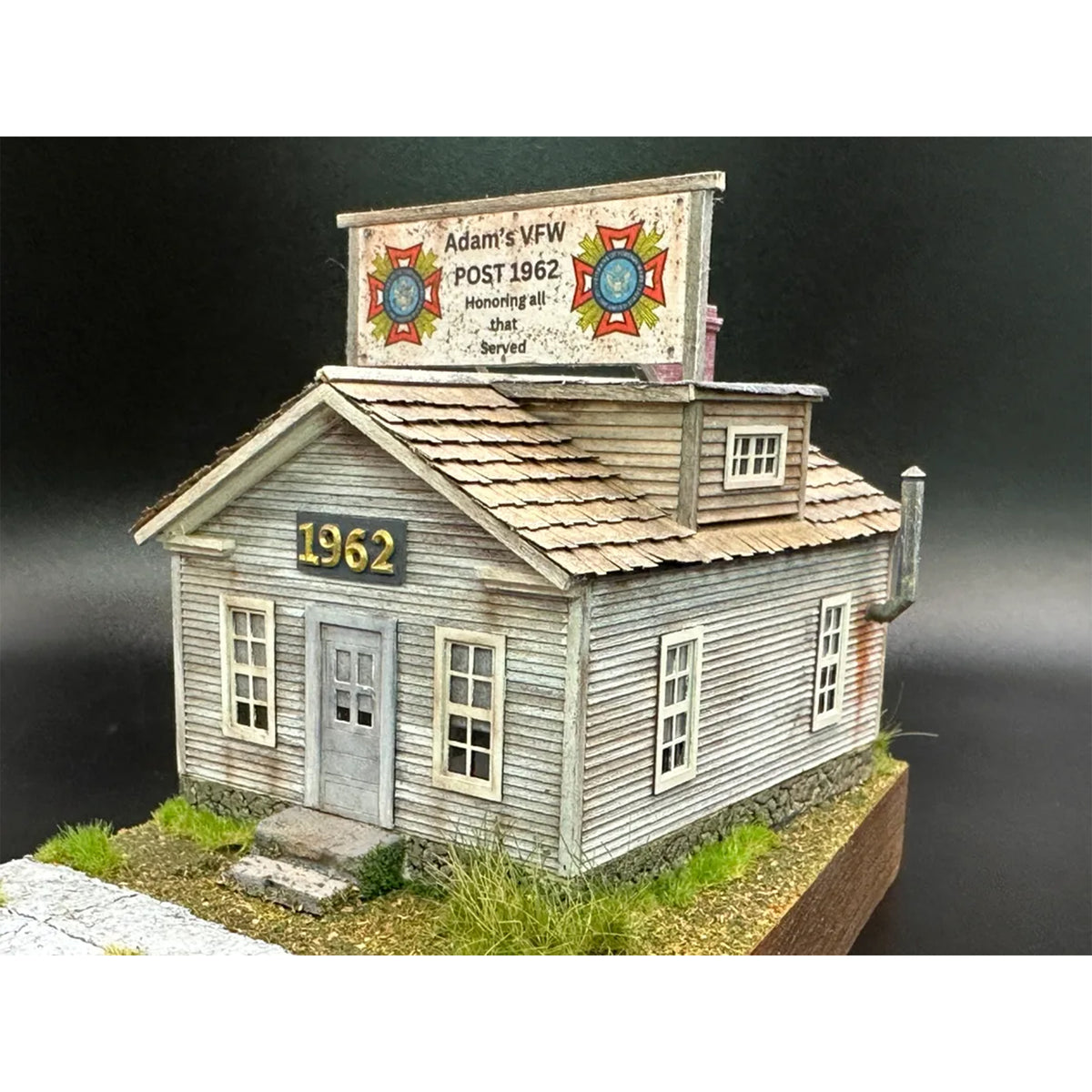 Mudd Creek Models MCM-039N N Adam's VFW - Craftsman Building Kit