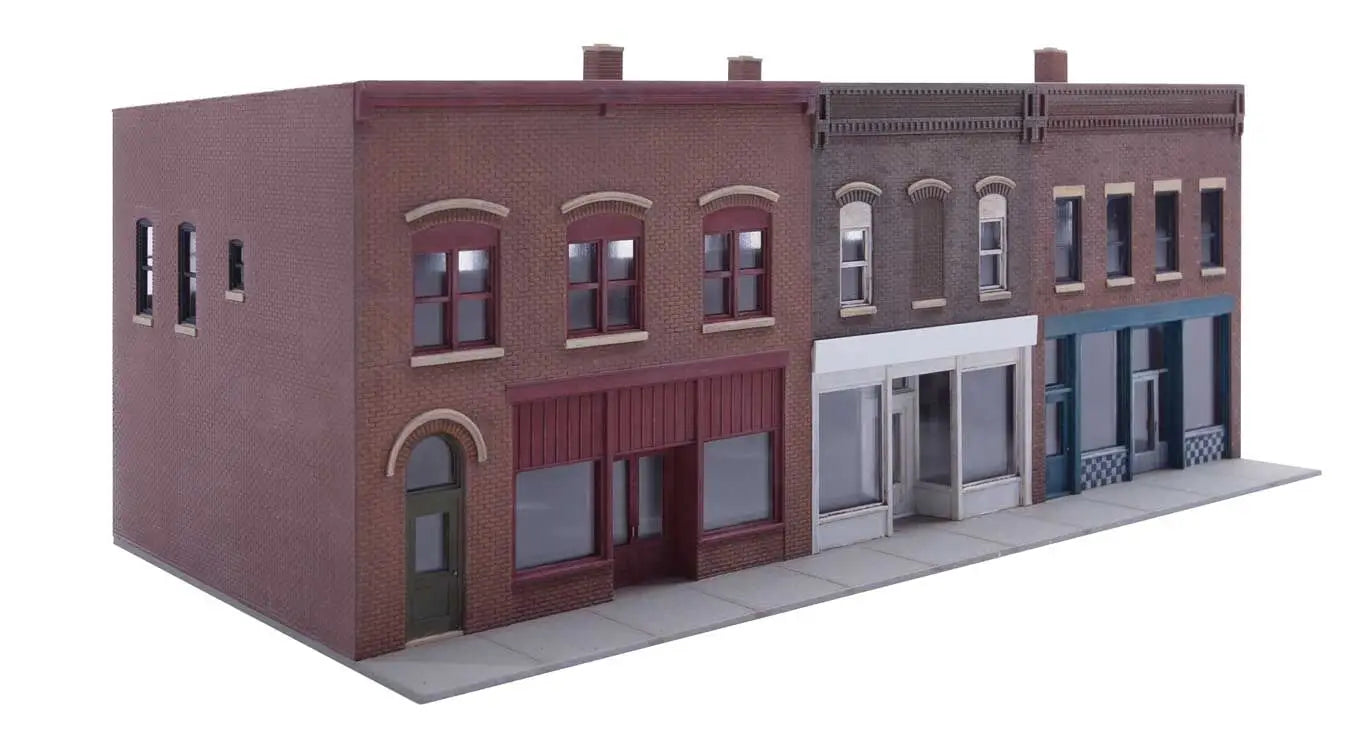 Walthers Cornerstone 933-4043 HO Merchant's Row VI Kit