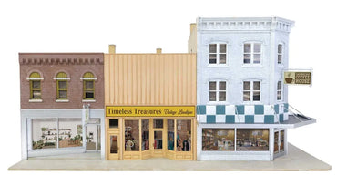 Walthers Cornerstone 933-4044 HO Merchant's Row VII Kit