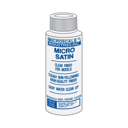 Microscale Industries MI-5 Micro Satin Clear Satin Finish, 1oz