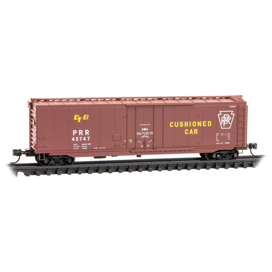 Micro-Trains 03200611 N 50' Standard Plug Door Box Car, Pennsylvania #45747