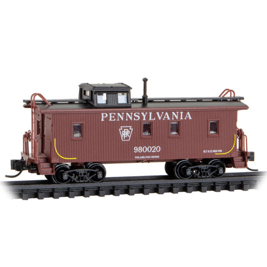 Micro-Trains 05000260 N 34' Wood Sheathed Caboose, Pennsylvania #980020