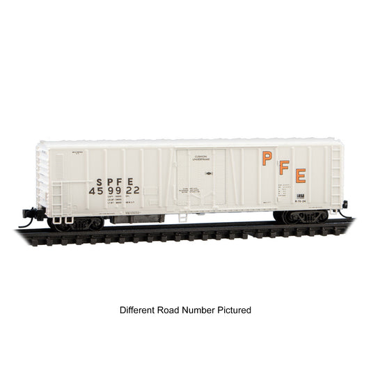 Micro-Trains 08100051 N 51' Rib Side Mechanical Reefer Car, Pacific Fruit Express #450269