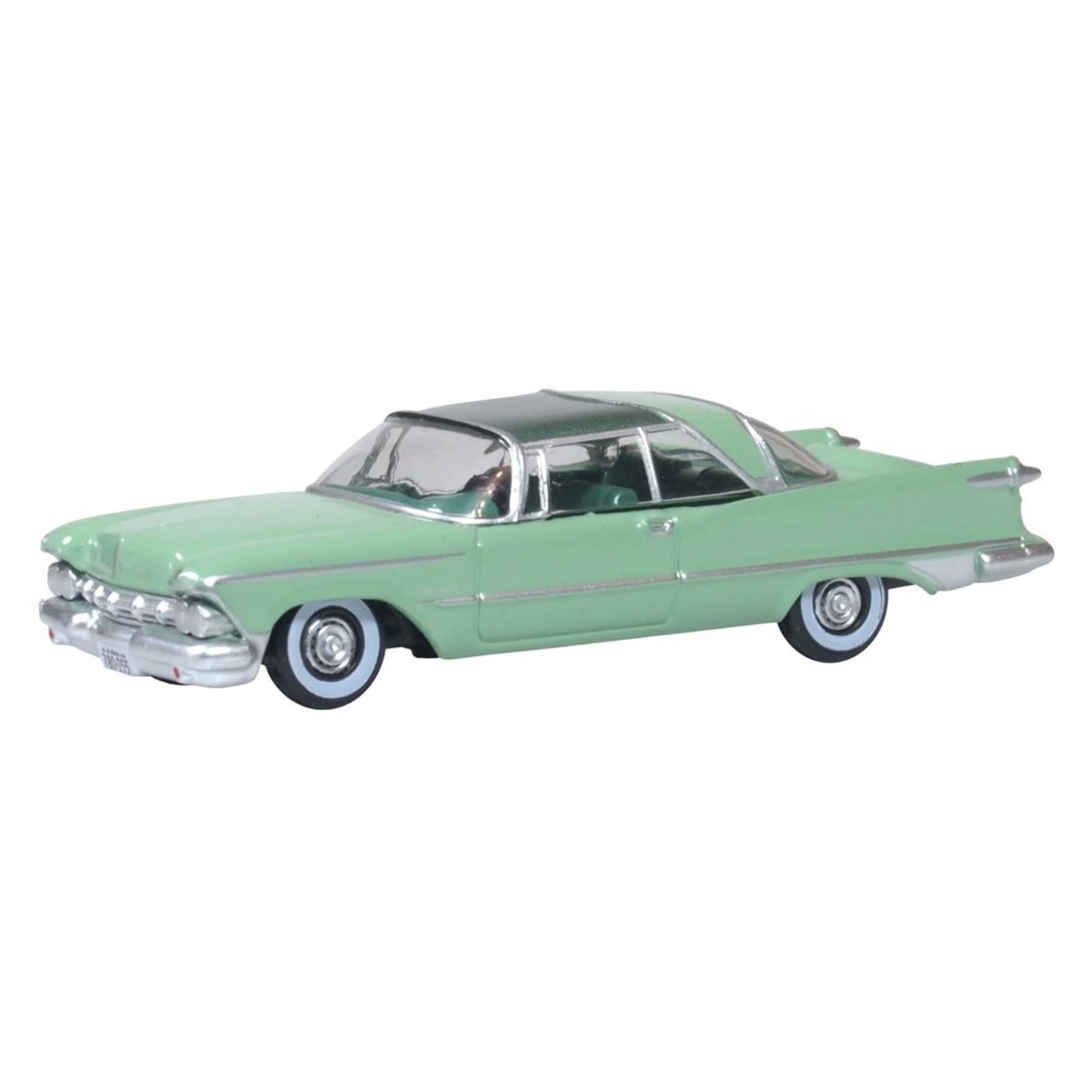 Oxford Diecast 87IC59002 HO 1959 Imperial Crown 2 Door Hardtop, Highland Green/Ballad Green