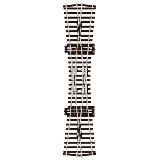 PECO SL-90 HO Double-Slip Switch Track, Insulfrog, Code 100 Nickel Silver