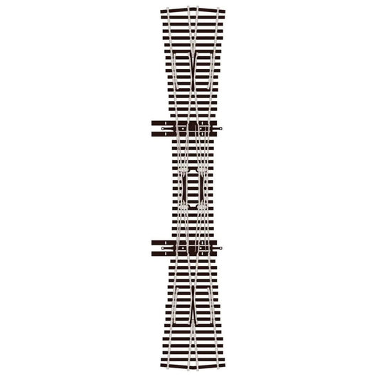 PECO SL-U8363 HO #6 Double-Slip Switch Track, Unifrog, Code 83 Nickel Silver