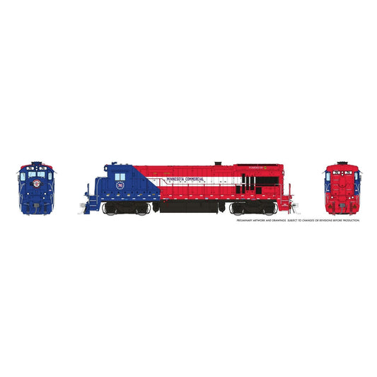 [PREORDER] Rapido 1074024 HO GE B36-7, Minnesota Commercial 250 Anniversary #76 (DC Silent)