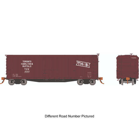 Rapido 130125A HO USRA Double Sheathed Wood Box Car, Toronto Hamilton & Buffalo #4672