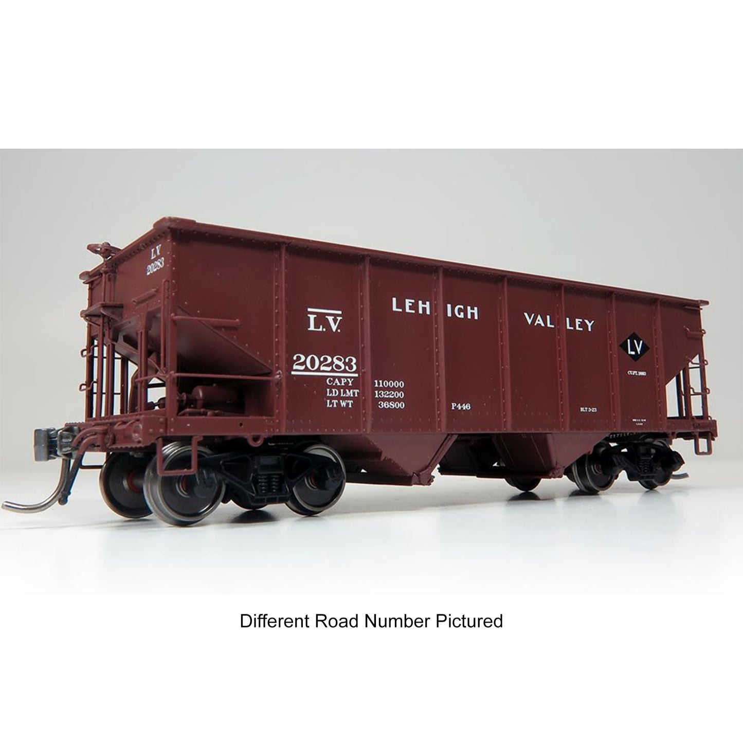 Rapido 148007A HO PRR GLa Hopper, Lehigh Valley #20462