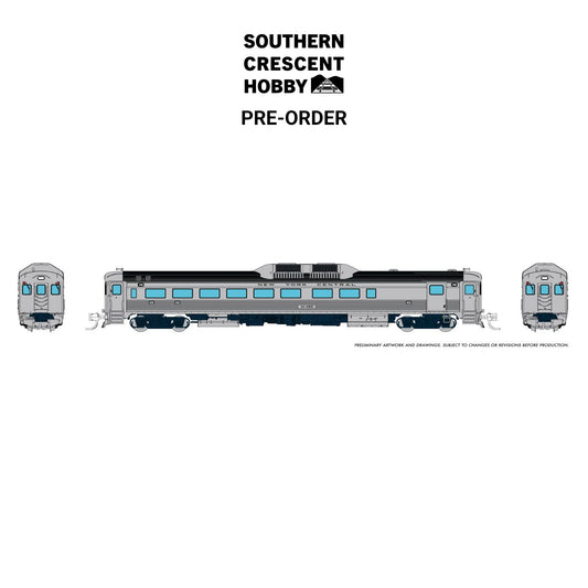 [PREORDER] Rapido 516034 N Budd RDC-2 (Ph. 1) New York Central #M-480, DC/Silent
