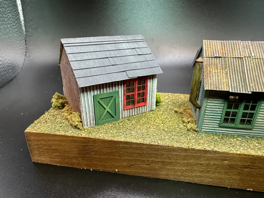 Mudd Creek Models MCM-037N N Trackside Shantys - Craftsman Building Kit