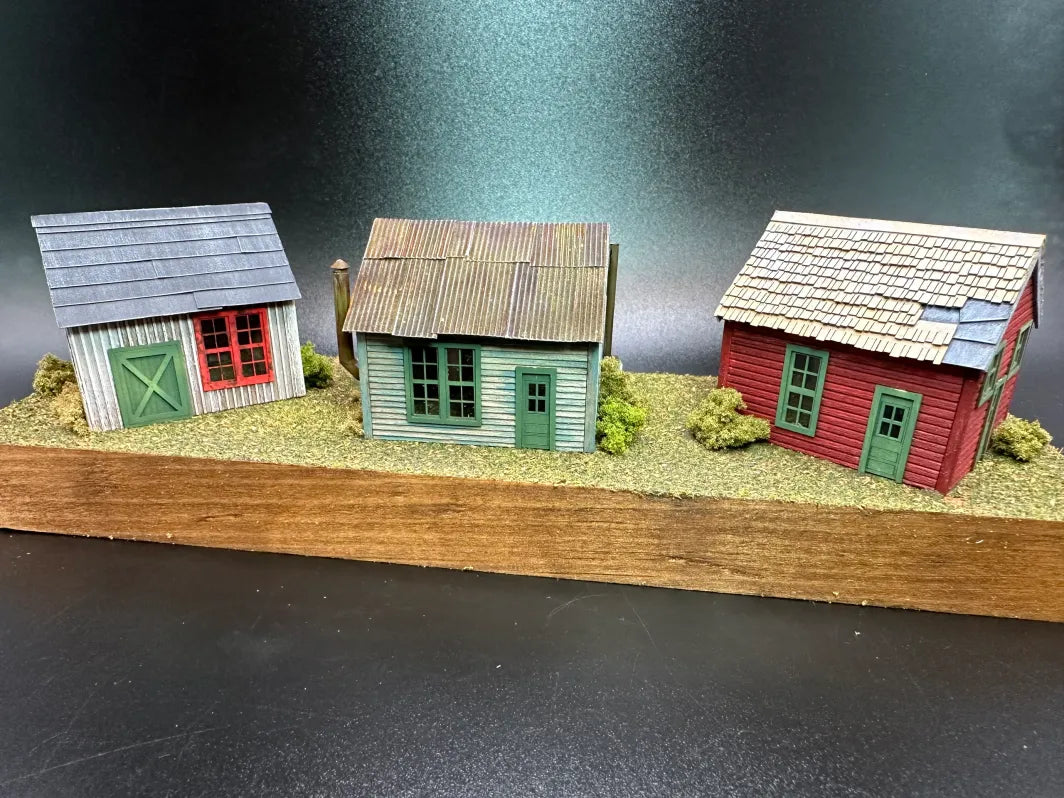 Mudd Creek Models MCM-037N N Trackside Shantys - Craftsman Building Kit