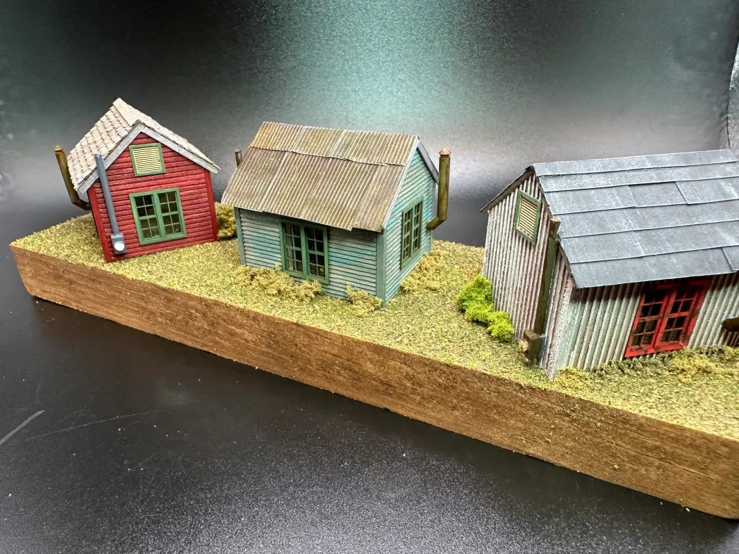 Mudd Creek Models MCM-037N N Trackside Shantys - Craftsman Building Kit