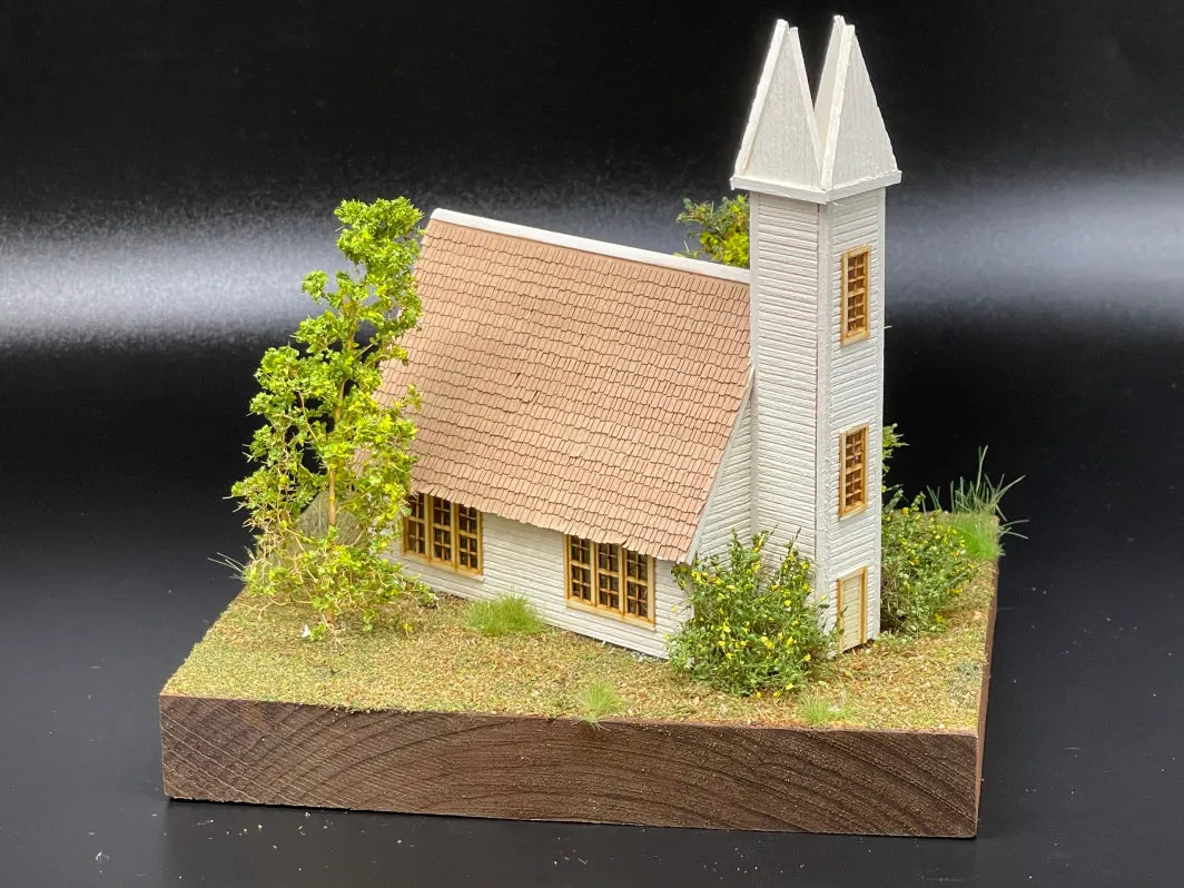 Mudd Creek Models MCM-010N N The Church - Craftsman Building Kit