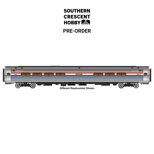 [PREORDER] WalthersProto 920-11246 HO 85' Amfleet I Amcafe, Amtrak Phase III (Decal)