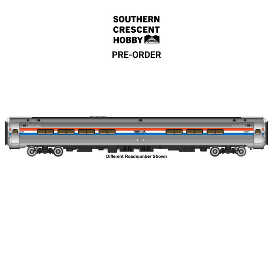 [PREORDER] WalthersProto 920-12282 HO 85' Amfleet I Club Dinette (Lighted), Amtrak Phase III (Decal)
