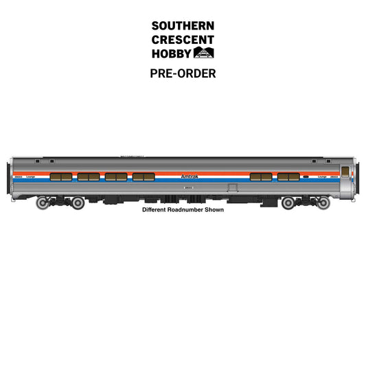 [PREORDER] WalthersProto 920-11269 HO 85' Amfleet II Lounge, Amtrak Phase III #28022