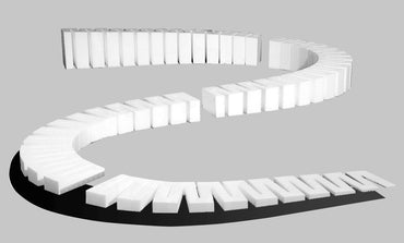 Woodland Scenics Subterrain System ST1411 4% Incline/Decline Set, 4pc