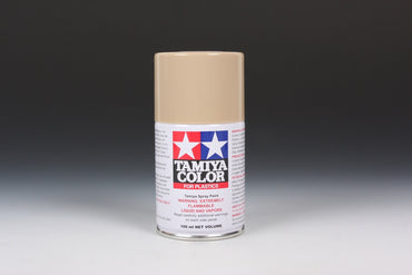 Tamiya TS-68 Wooden Deck Tan Synthetic Lacquer for Plastics - 100ml Spray Can