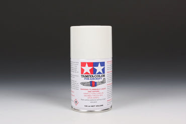 Tamiya AS-20 Insignia White (USN) Acrylic Lacquer for Aircraft Models - 100ml Spray Can