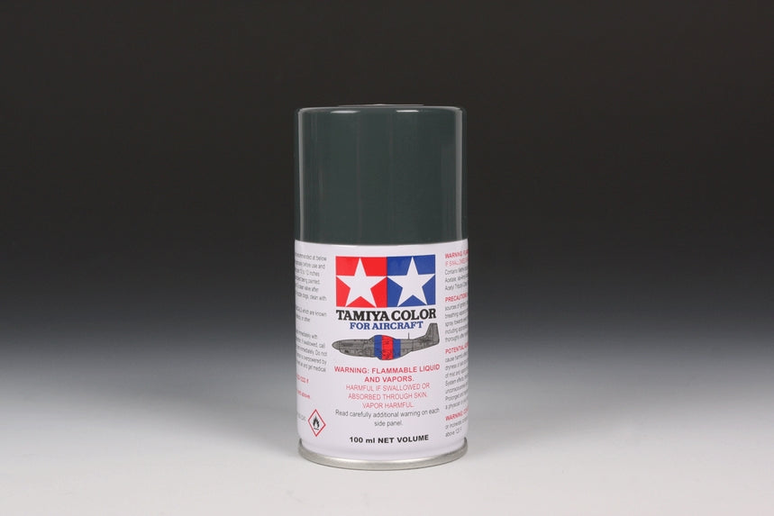 Tamiya AS-6 Olive Drab (USAAF) Acrylic Lacquer for Aircraft Models - 100ml Spray Can