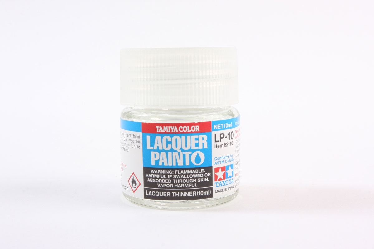 Tamiya LP-10 Lacquer Thinner - 10ml Bottle