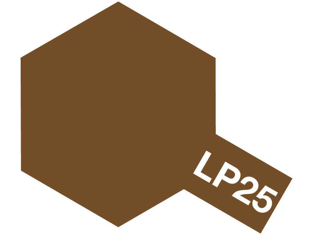 Tamiya LP-25 Brown (JGSDF) Lacquer Paint - 10ml Bottle