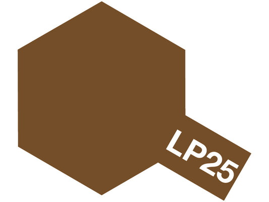 Tamiya LP-25 Brown (JGSDF) Lacquer Paint - 10ml Bottle