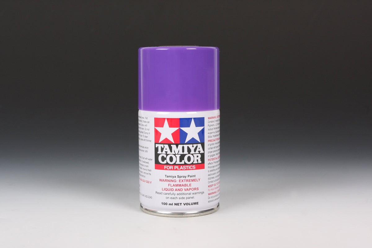 Tamiya TS-24 Purple Synthetic Lacquer for Plastics - 100ml Spray Can