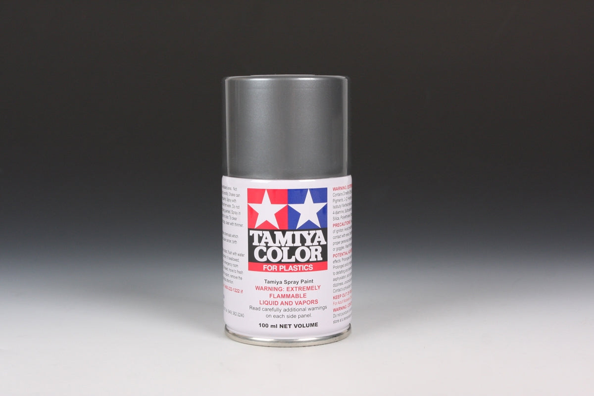 Tamiya TS-42 Light Gun Metal Synthetic Lacquer for Plastics - 100ml Spray Can