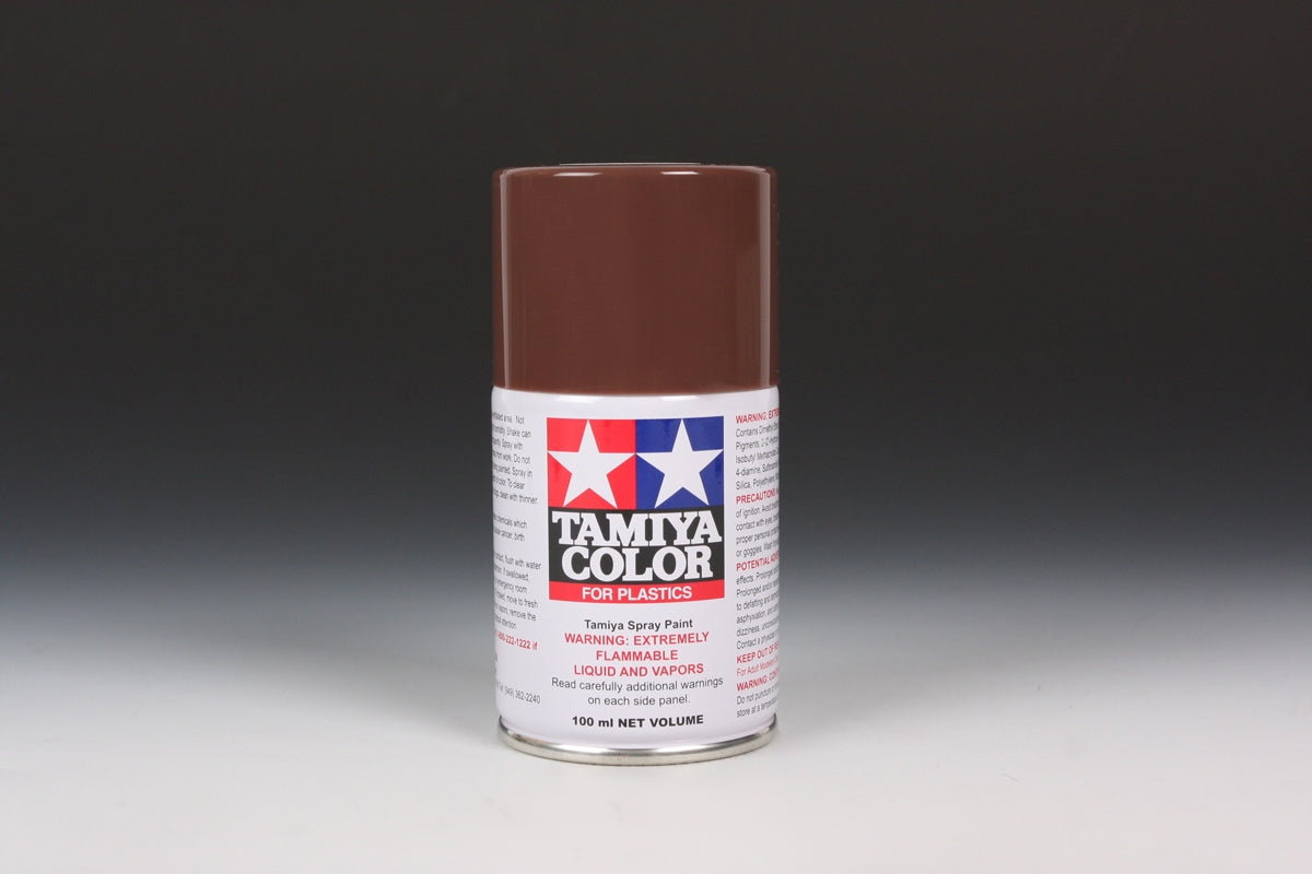 Tamiya TS-62 NATO Brown Synthetic Lacquer for Plastics - 100ml Spray Can
