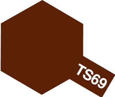 Tamiya TS-69 Linoleum Deck Brown Synthetic Lacquer for Plastics - 100ml Spray Can